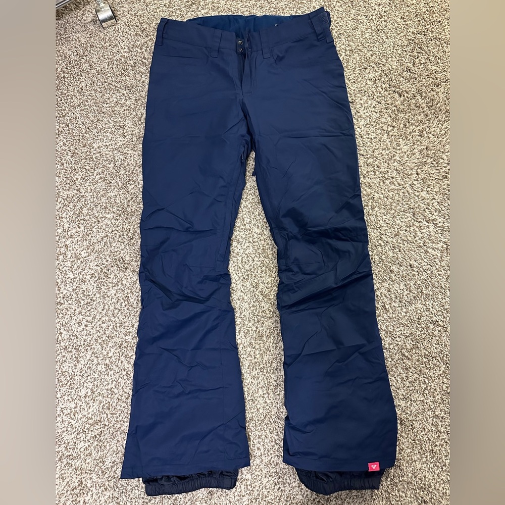 Roxy Navy Blue Ski/Snowboard Pants- GREAT condition